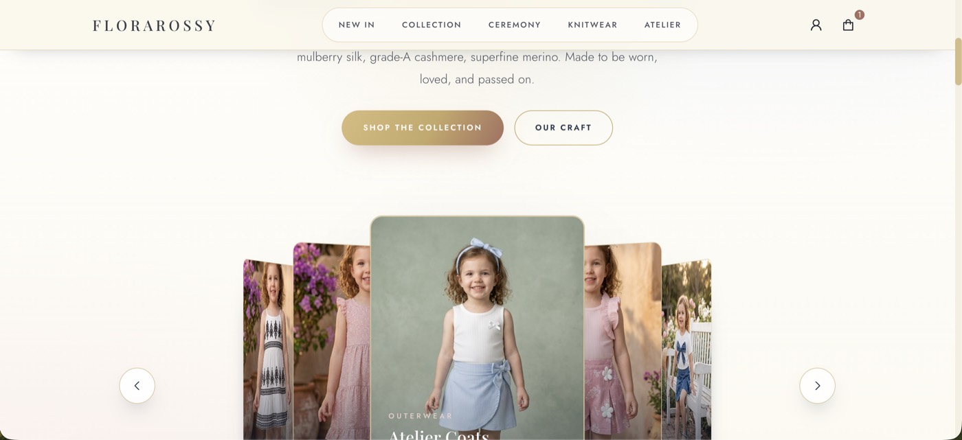 FloraRossy — Kids’ Clothing Online Store