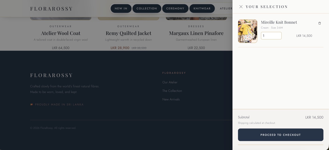 FloraRossy — Kids’ Clothing Online Store