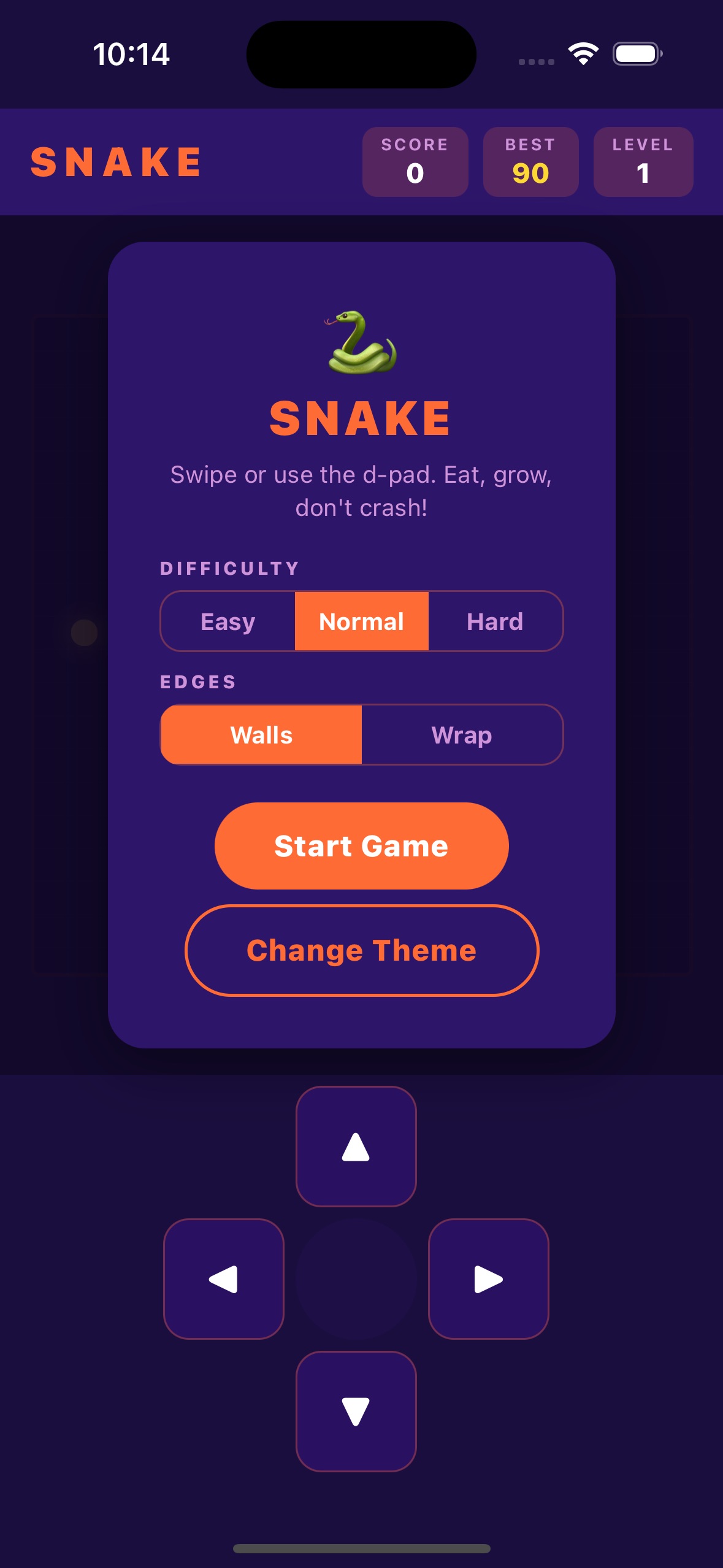 Snake Game — Published Android App